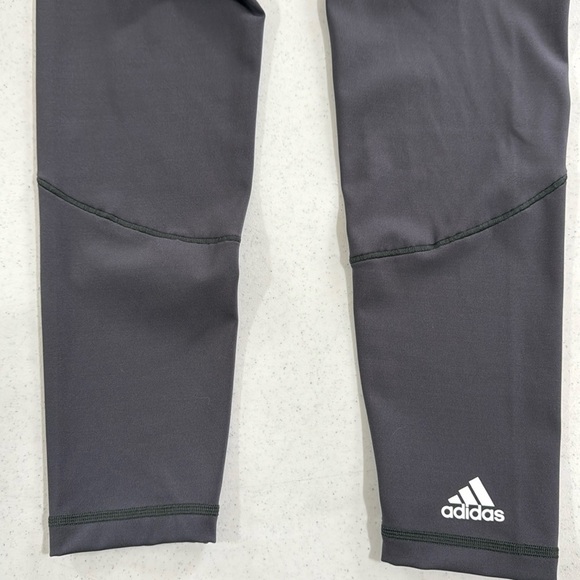 Adidas Compression Active Leggings Dark Gray New Size small - Picture 8 of 10